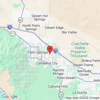 Map to Desert Dental Alternatives office in Cathedral City, CA