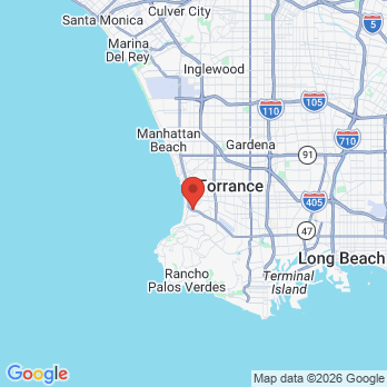 Map to Pure Smiles South Bay office in Redondo Beach, CA