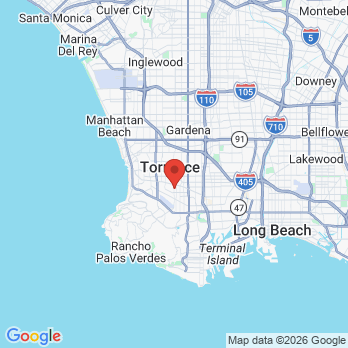 Map to Henry S. Lee D.D.S  office in Torrance, CA