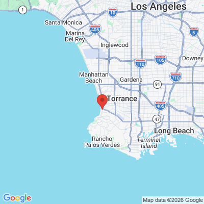 Map to Fulbright Cosmetic & Reconstructive Dentistry (Redondo Beach) office in Redondo Beach, CA