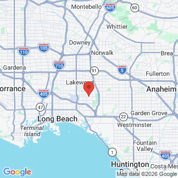 Map to JEFFREY M. COHEN, D.D.S. office in Long Beach, CA