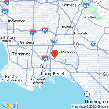 Map to Primary Office office in Long Beach, CA