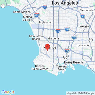 Map to Healthy Smiles Periodontics & Implant Dentistry office in Torrance, CA