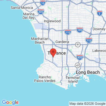 Map to Hamilton H. Le, DMD, APC office in Torrance, CA