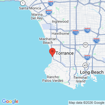 Map to Catalina Dental office in Redondo Beach, CA
