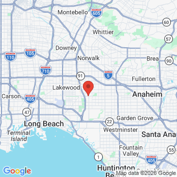 Map to Hawaiian Gardens Office office in Hawaiian Gardens, CA