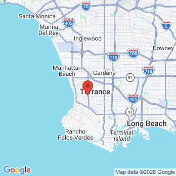 Map to Clearchoice Torrance office in Torrance, CA