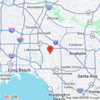 Map to For Kids Dentist office in Cypress, CA