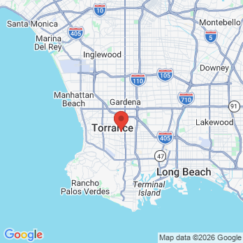 Map to Philip G. Marais, DDS office in Torrance, CA