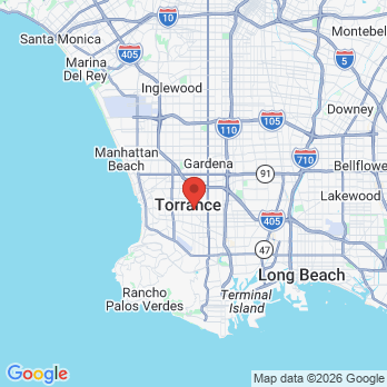 Map to Affordable Dental Health Providers office in Torrance, CA