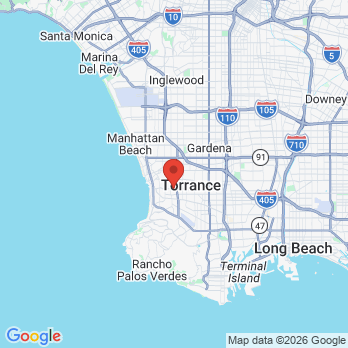 Map to Shawna Nejad office in Torrance, CA