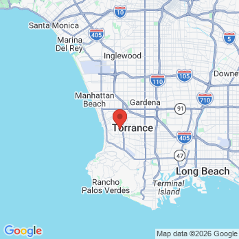 Map to BRIAN T. OKAMOTO, D.D.S., INC. office in Torrance, CA
