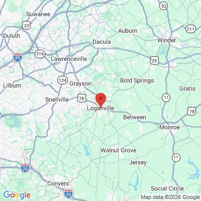 Map to  office in Loganville, GA