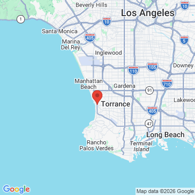 Map to  office in Redondo Beach, CA