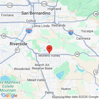 Map to Smiles west Moreno Valley  office in Moreno Valley, CA
