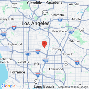 Map to City Dental Care South Gate office in South Gate, CA