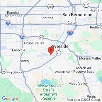 Map to Smile Pathway Dental office in Riverside, CA