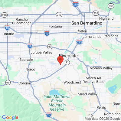 Map to Marocco Cosmetic & Restorative Dentistry office in Riverside, CA