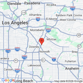 Map to santa fe dental office in Santa Fe Springs, CA