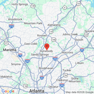 Map to  office in Dunwoody, GA