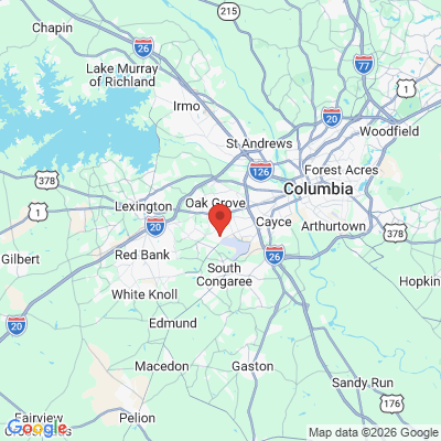 Map to  office in West Columbia, SC