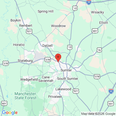 Map to  office in Sumter, SC