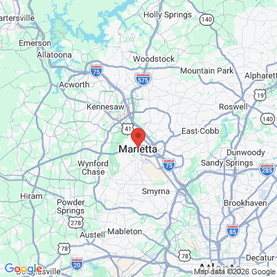 Map to  office in Marietta, GA