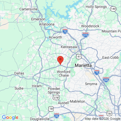Map to  office in Marietta, GA