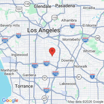 Map to FIRESTONE DENTAL GROUP office in South Gate, CA