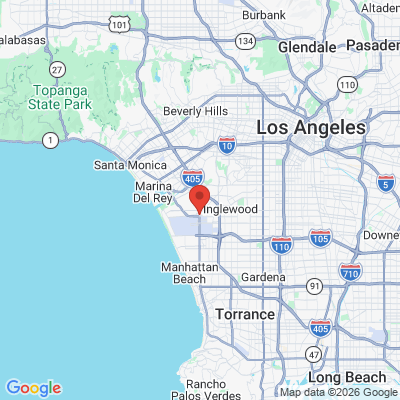Map to Deborah Janfaza, DDS office in Los Angeles, CA