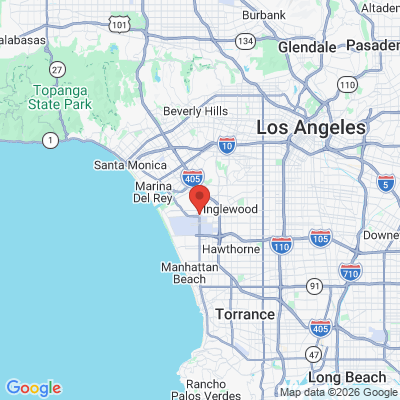 Map to Elite Dental and Orthodontics  office in Los Angeles, CA