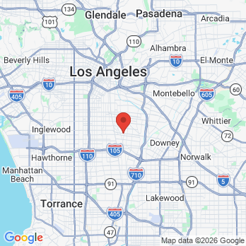 Map to Primary Office office in South Gate, CA