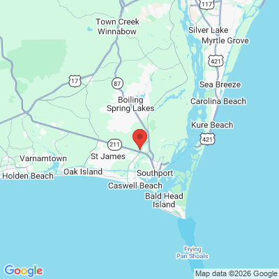 Map to  office in Southport, NC