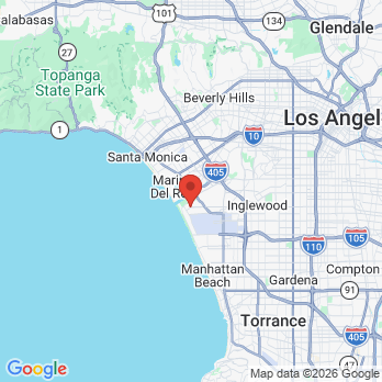 Map to La Toya C Morris DDS, INC. office in Playa Del Rey, CA