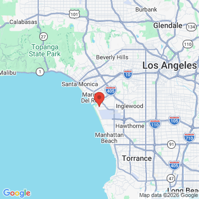 Map to La Toya C Morris DDS, INC. office in Playa Del Rey, CA