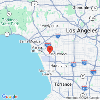 Map to Parikh Prosthodontics office in Los Angeles, CA