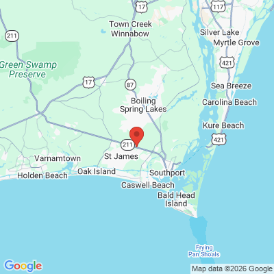 Map to  office in Southport, NC