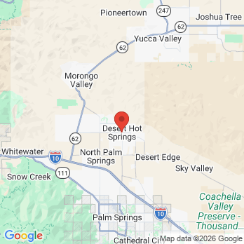 Map to Primary Office office in Desert Hot Springs, CA