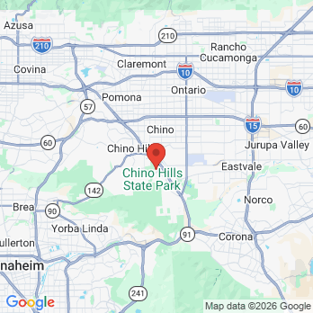 Map to Gire Orthodontics  office in Chino Hills, CA