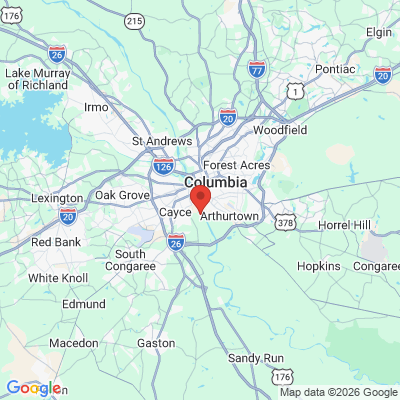 Map to  office in Bluff Estates, SC