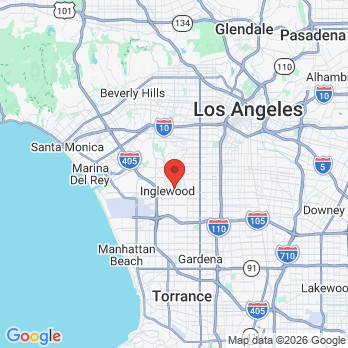 Map to Primary Office office in Inglewood, CA