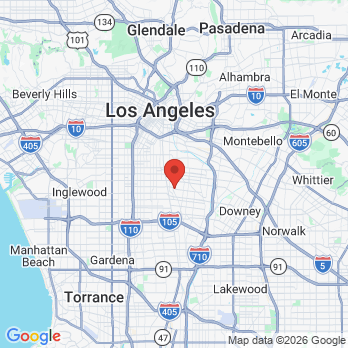 Map to South Gate Family Deny office in South Gate, CA