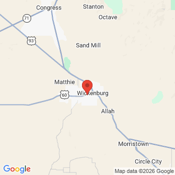Map to Josh H Jones D.M.D  office in Wickenburg, AZ
