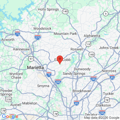 Map to  office in Rory B. Sprouse, DMD PC