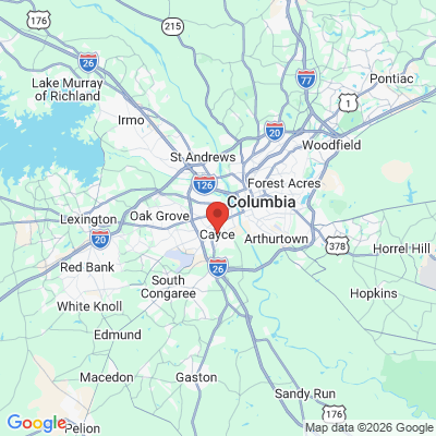 Map to  office in Cayce, SC