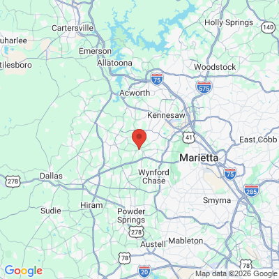 Map to  office in Marietta, GA