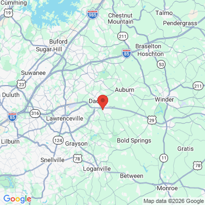 Map to  office in Dacula, GA