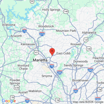 Map to  office in Marietta, GA