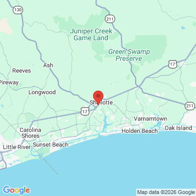 Map to  office in Shallotte, NC
