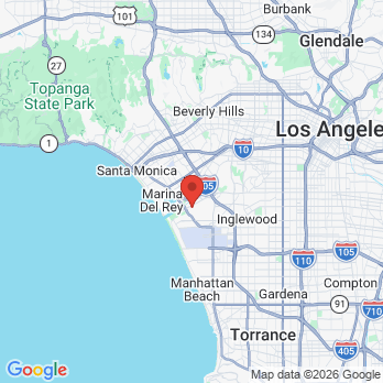 Map to Primary Office office in Playa Vista, CA